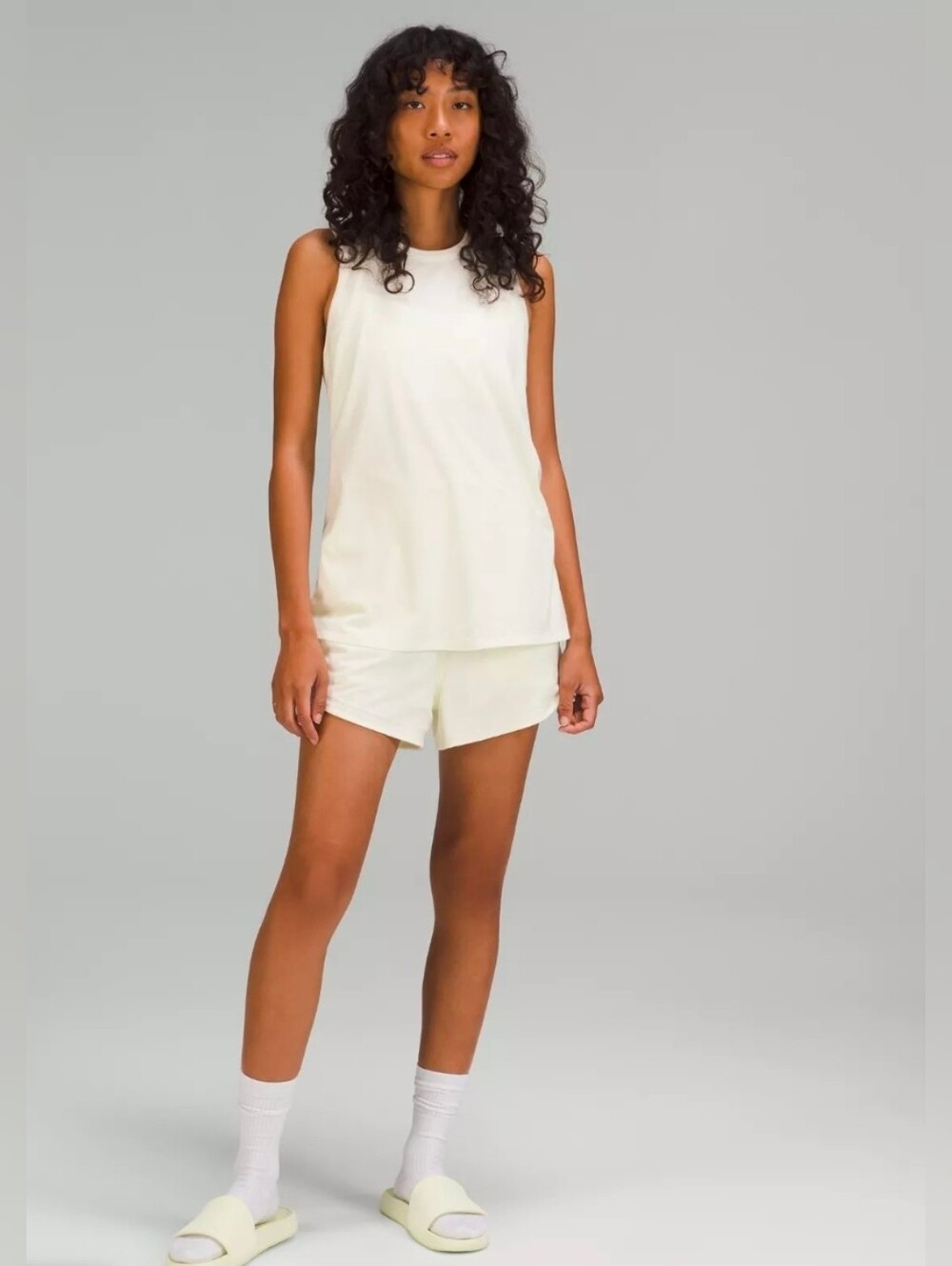 Lululemon Tank And Short Romper 3"